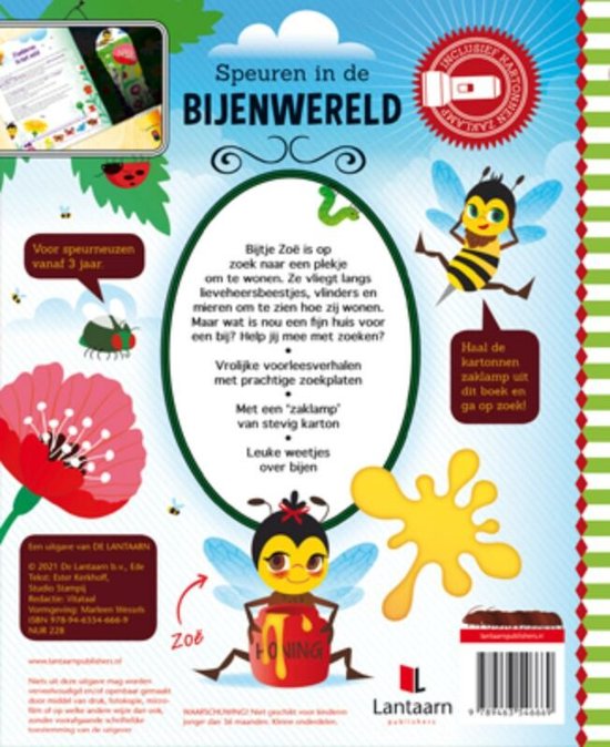 Zaklampboek - Speuren in de bijenwereld