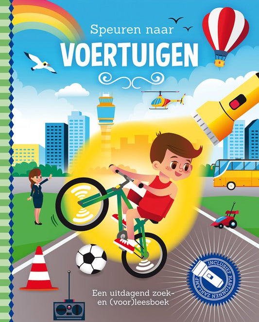 Zaklampboek - Speuren naar voertuigen