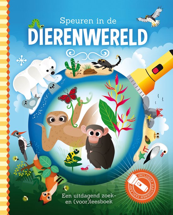 Zaklampboek - Speuren in de dierenwereld