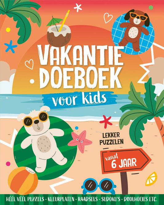 Vakantiedoeboek voor kids (v.a. 6 jaar)