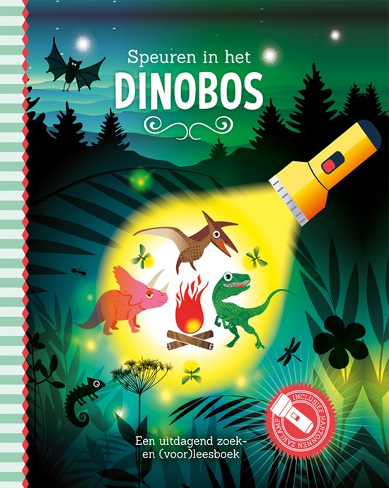 Zaklampboek - Speuren in het dinobos