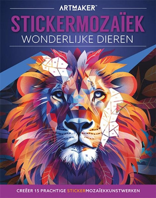 Stickermozaïek - Wonderlijke dieren