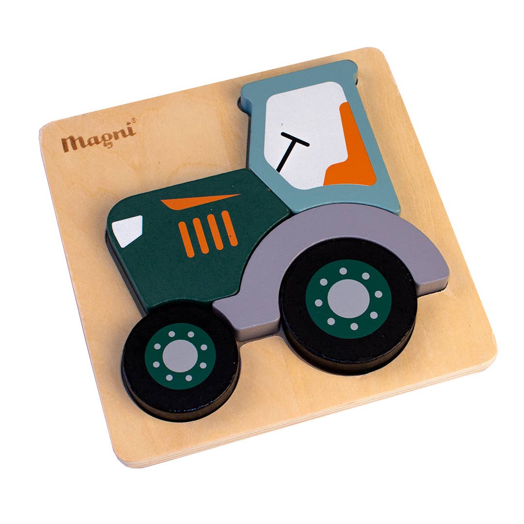Magni | Houten tractorpuzzel
