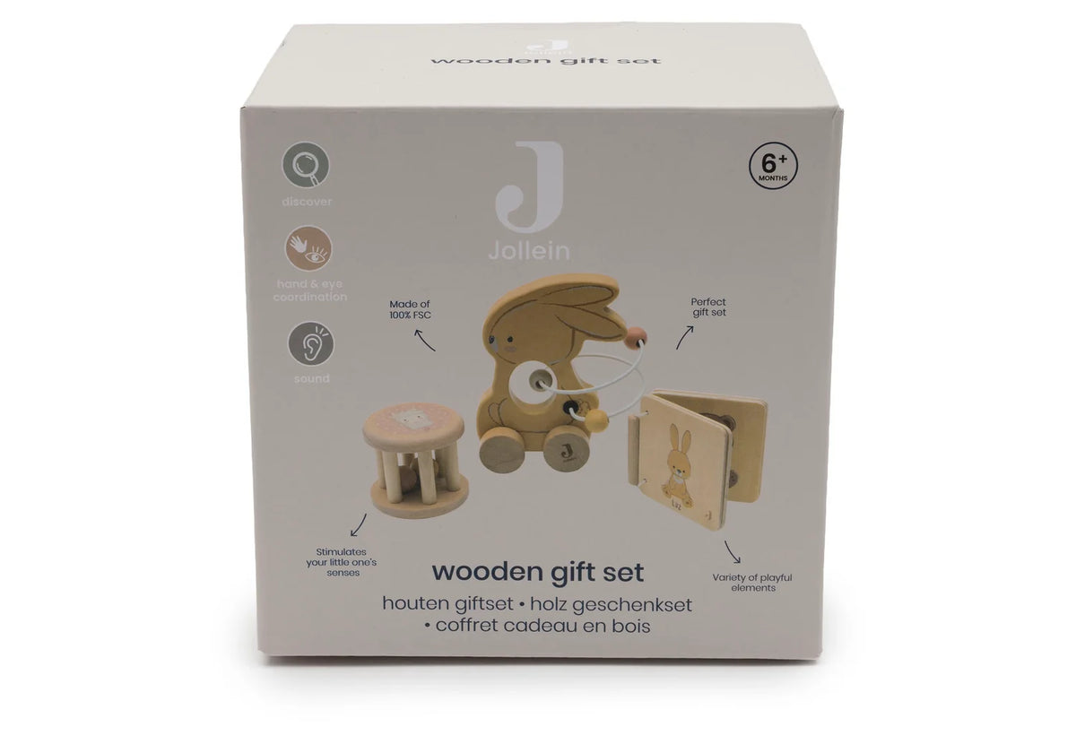 Jollein Houten Gift Set - Bunny Luz