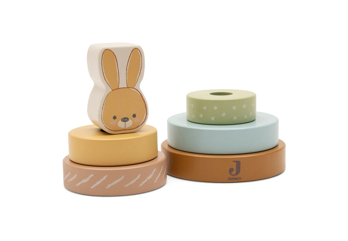 Jollein Houten Tuimelstapelaar Bunny Luz