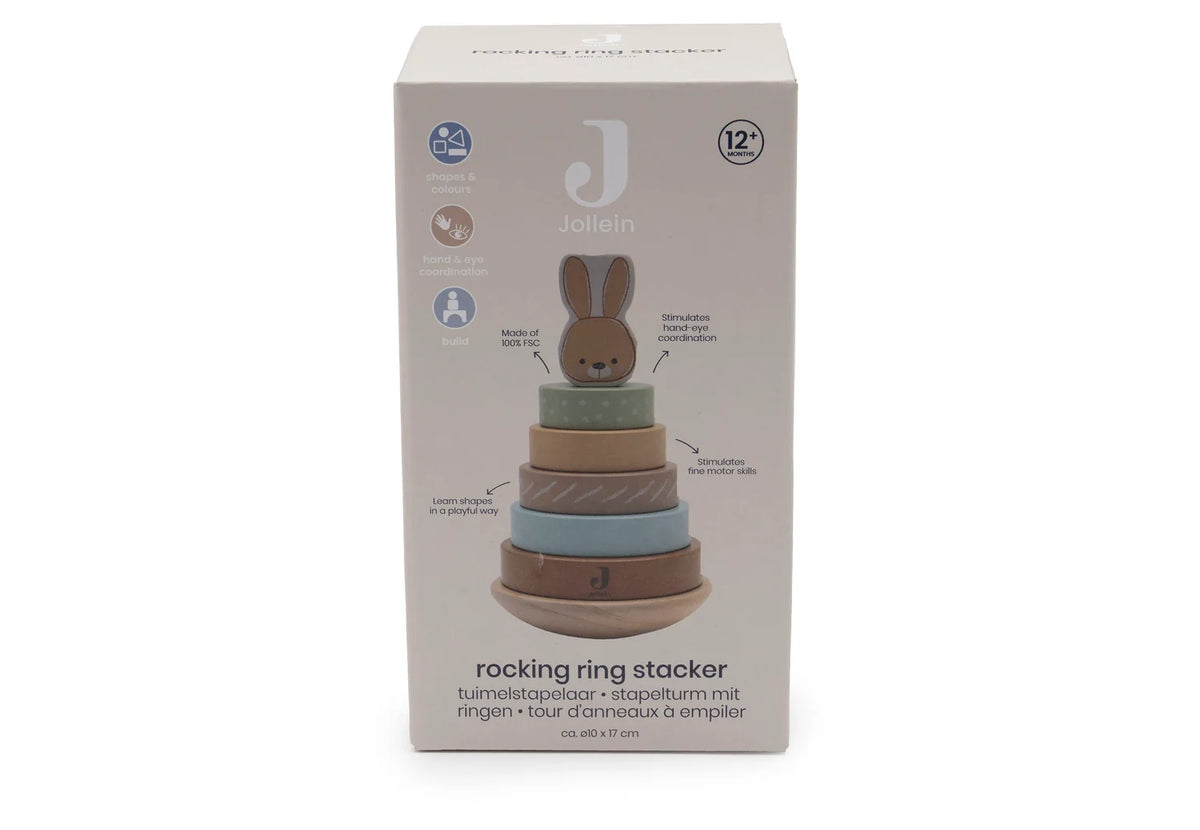 Jollein Houten Tuimelstapelaar Bunny Luz