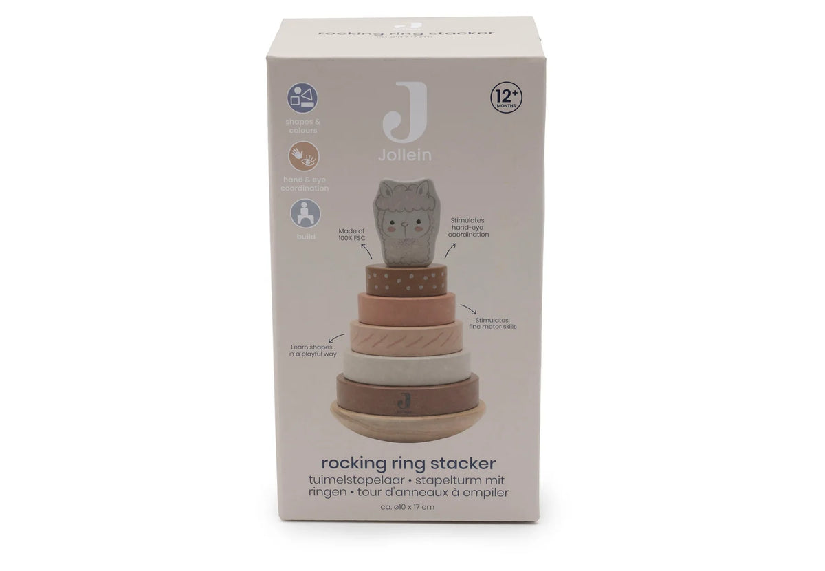 Jollein Houten Tuimelstapelaar Alpaca Paco