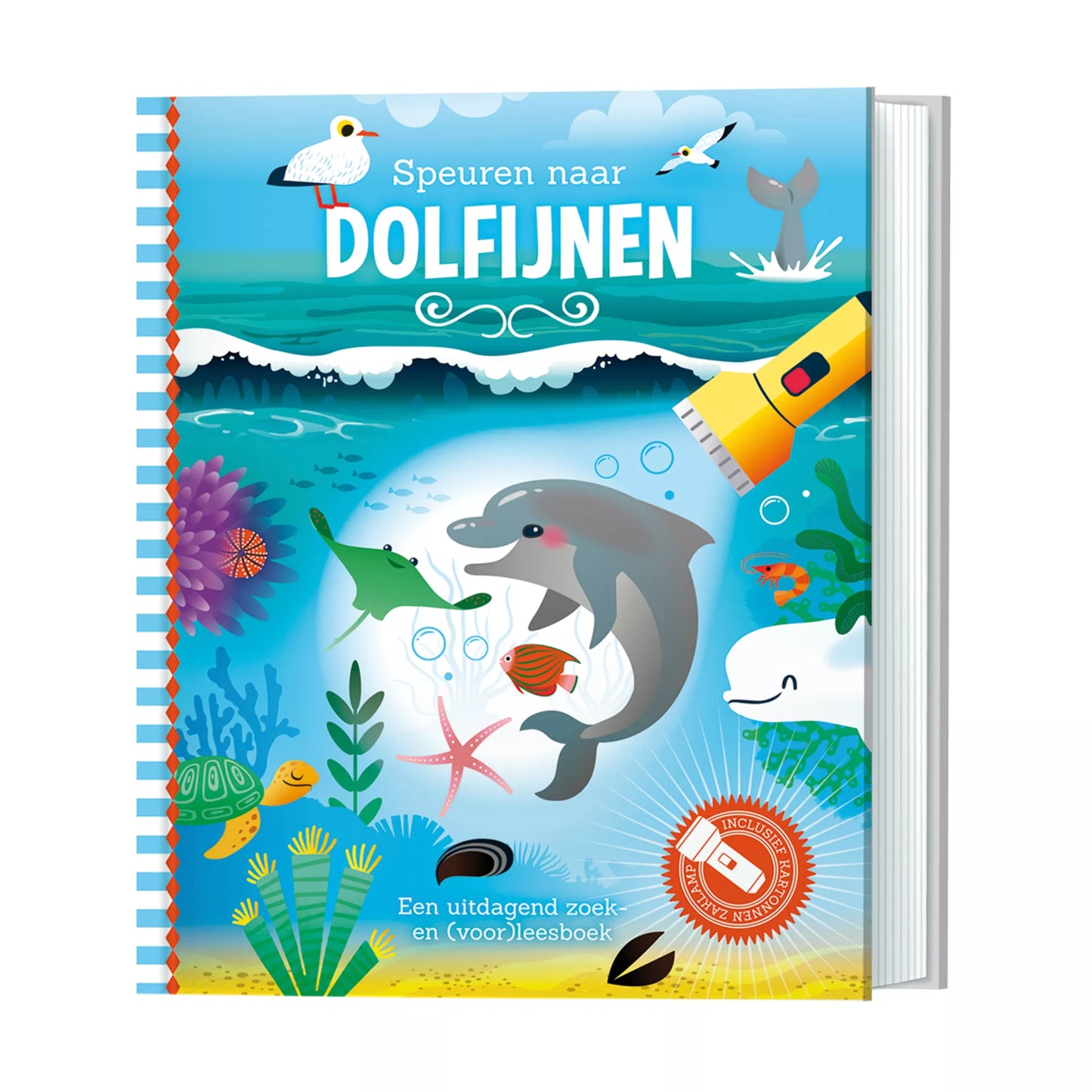 Zaklampboek - Speuren naar dolfijnen