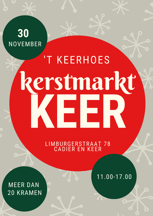Kerstmarkt Keer 2025 6 tafels