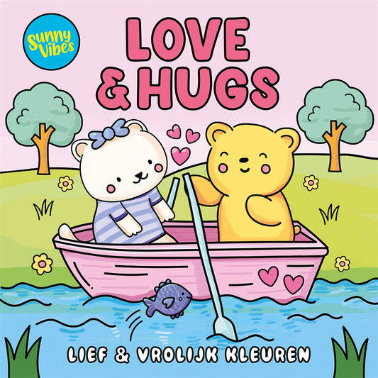 Cosy kleurboek - Love & hugs (Sunny vibes)