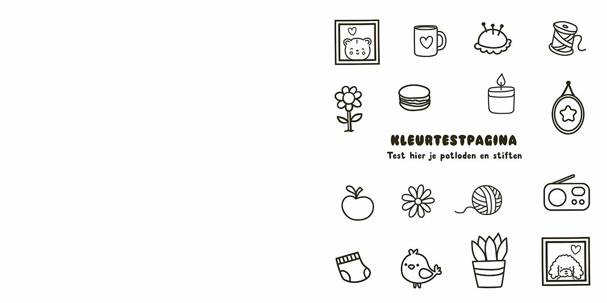Cosy kleurboek - Love & hugs (Sunny vibes)