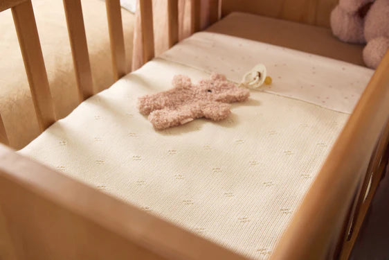 Jollein Speendoekje teddybeer - roze