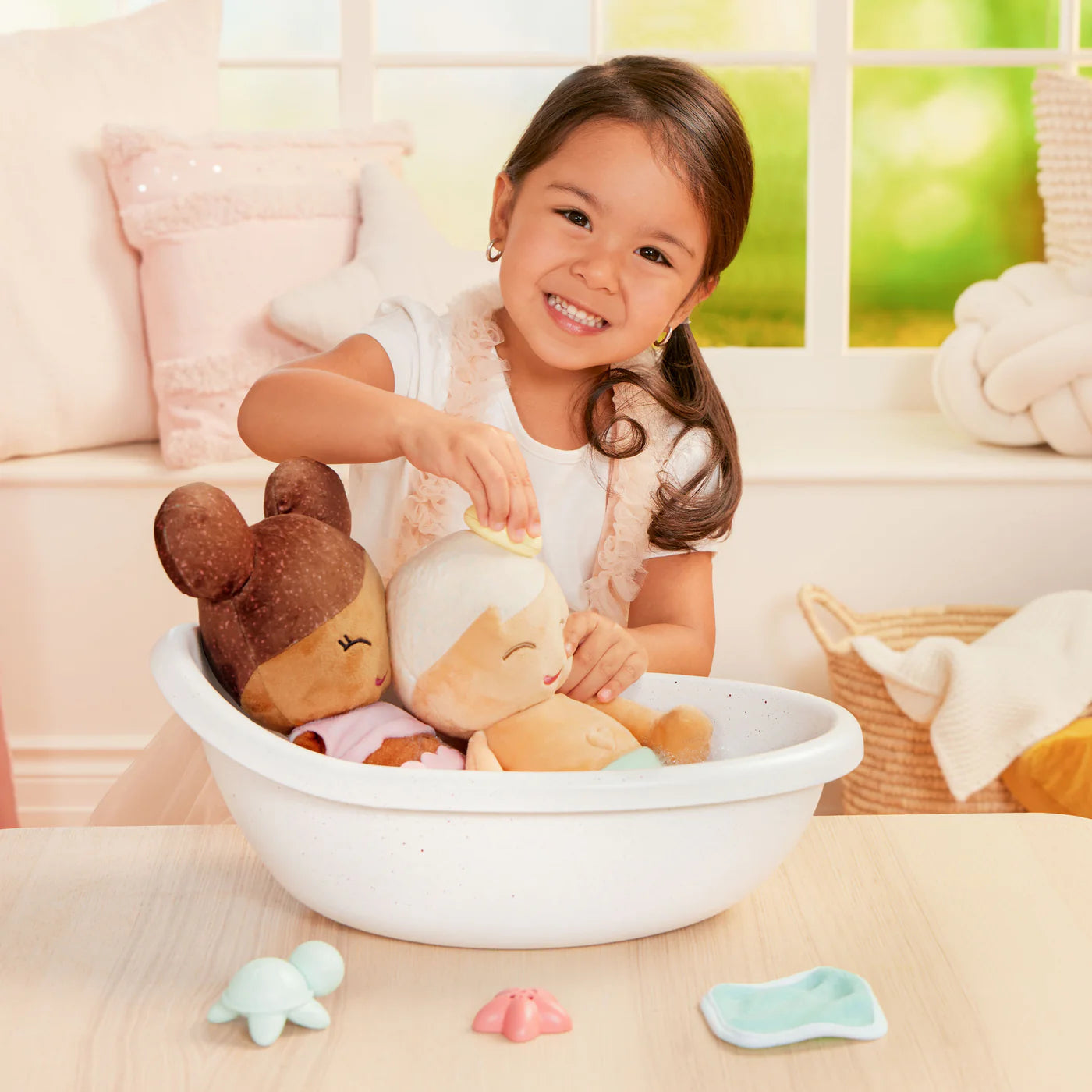 Lullababy badje voor babypoppen met accessoires (PRE-ORDER EIND JUNI)