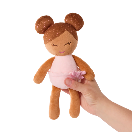 Lullababy Badpop meisje klein - donker haar (PRE-ORDER EIND JUNI)