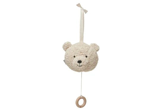 Jollein Muziekhanger teddybeer - naturel