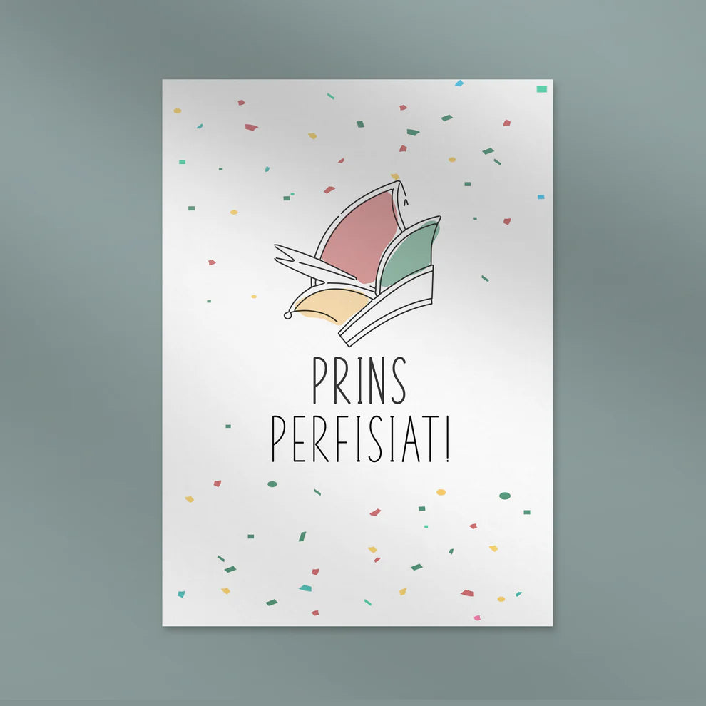 Wenskaart Prins perfisiat