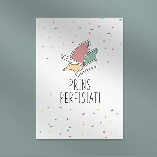 Wenskaart Prins perfisiat