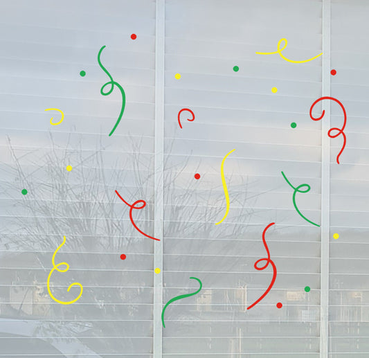 Raamsticker serpentine