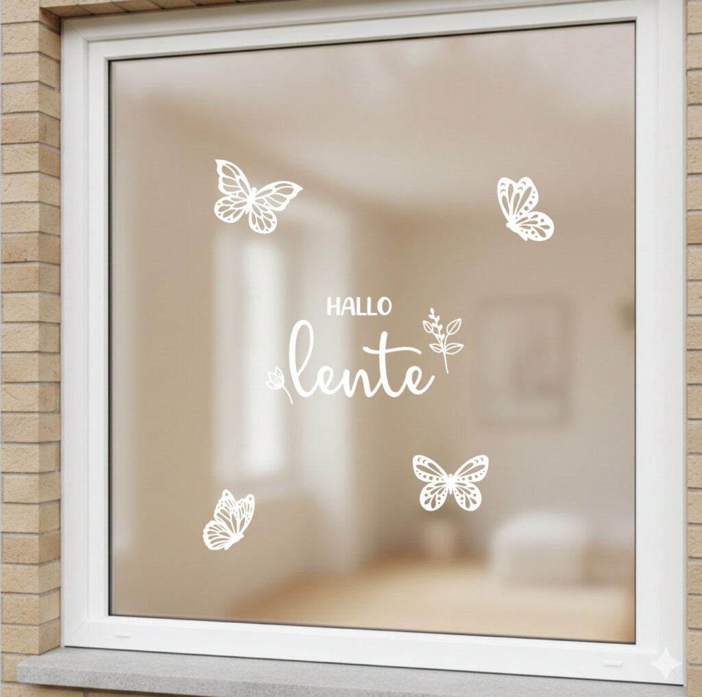 Raamsticker Vlinders