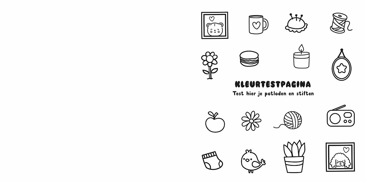 Cosy kleurboek - Comfy & cosy (Sunny vibes)