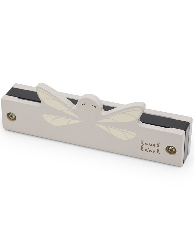 Houten harmonica | Label Label