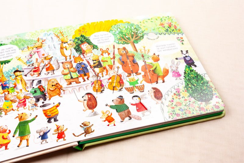 Het Dierenorkest speelt Tsjaikovski