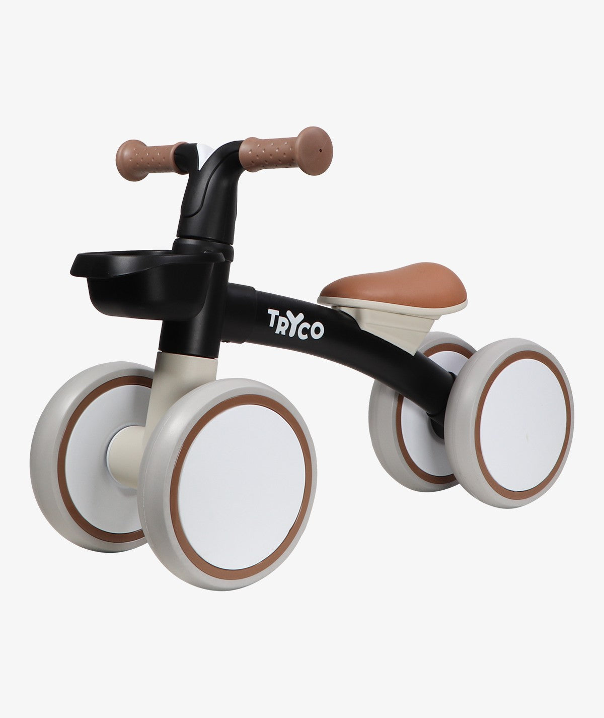 Luna Ride-On Loopfiets (in beige, groen, roze en zwart) | Tryco