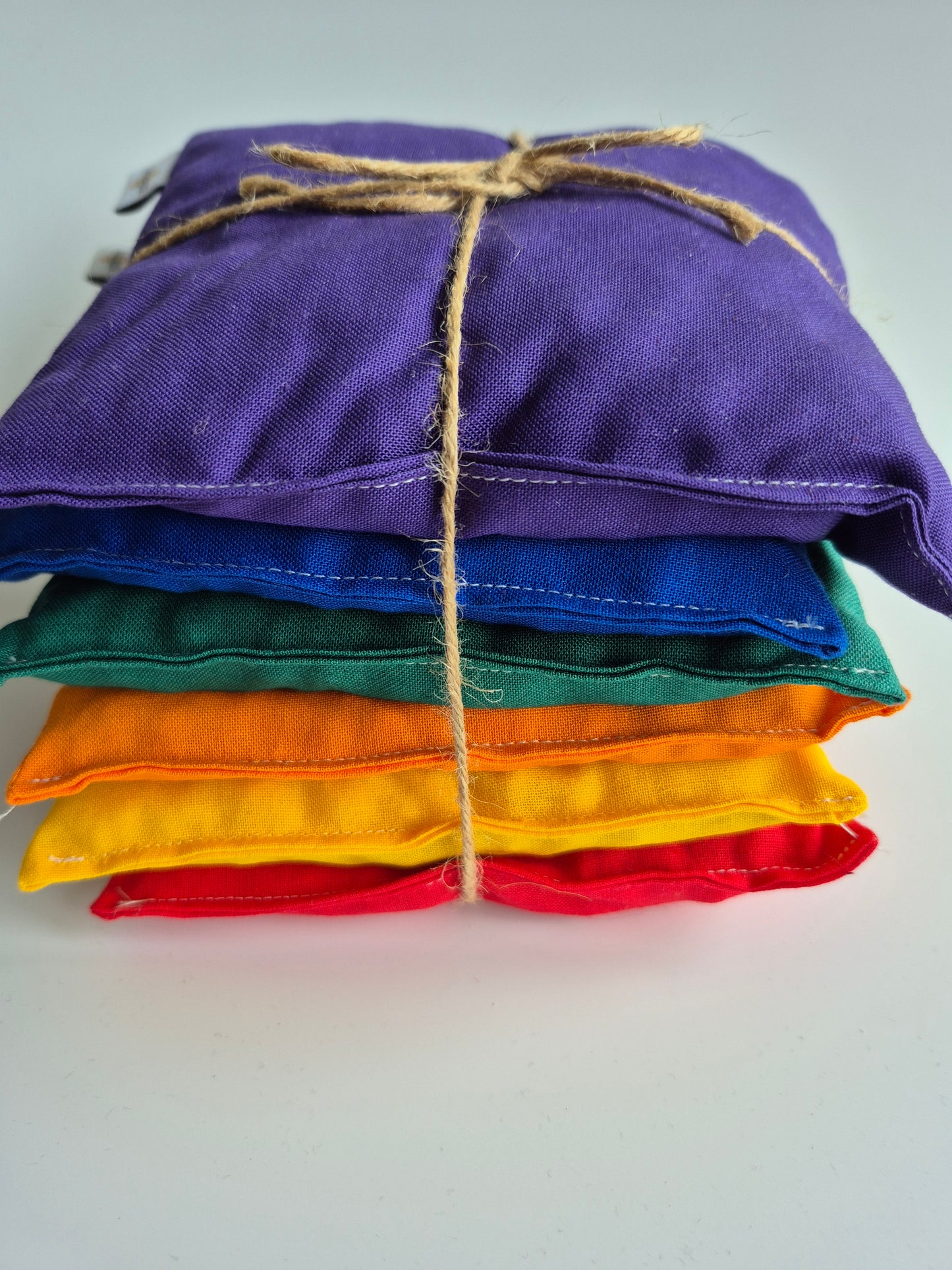 Pittenzakjes set regenboog