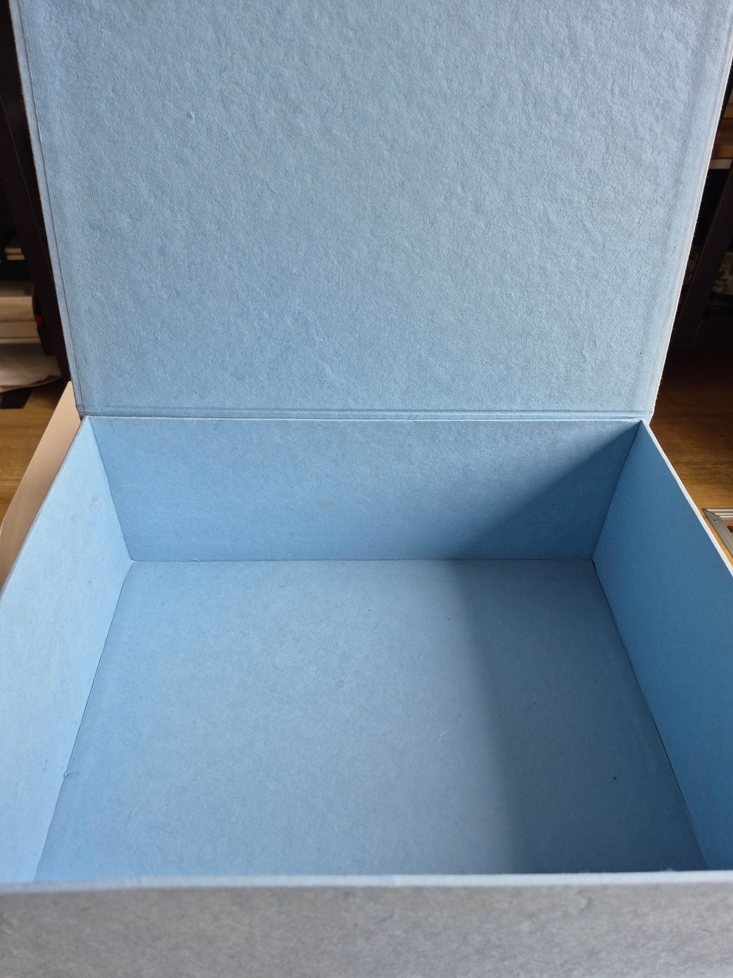 Bewaardoos blauw (2 formaten)