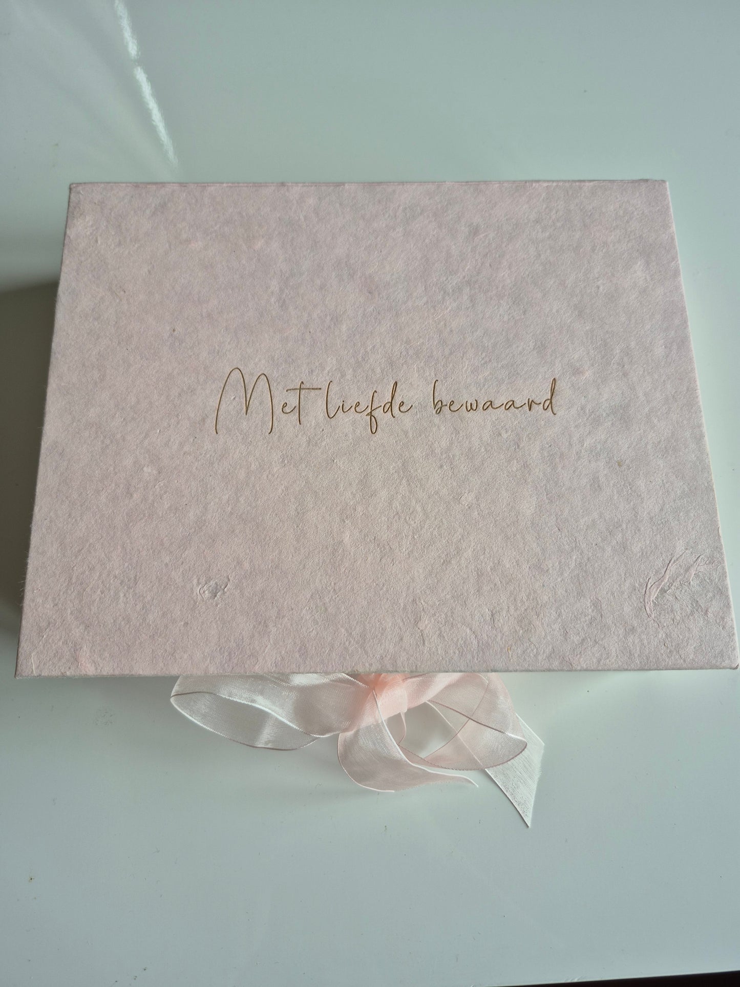 Bewaardoos roze (2 formaten)