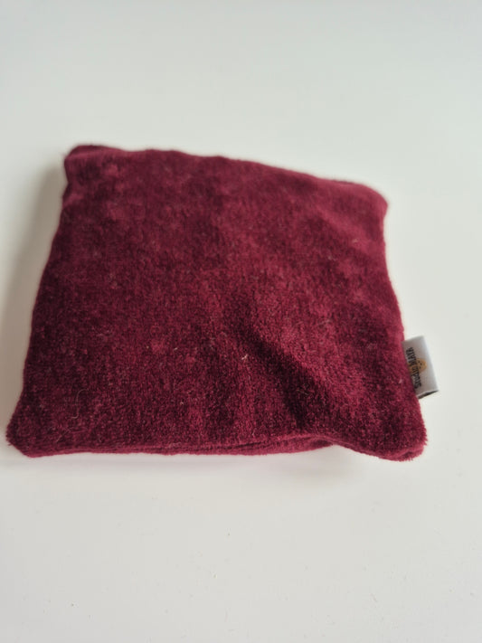 Pittenzakje - bordeauxrood velours