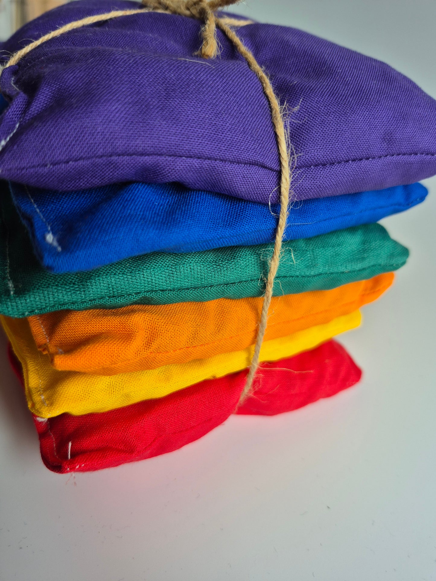 Pittenzakjes set regenboog