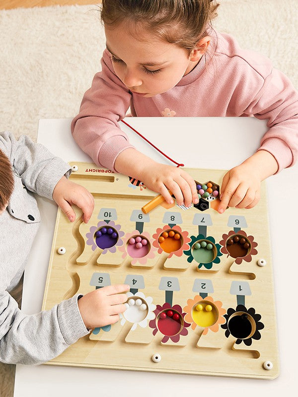 Magnetisch doolhof Busy Bee - Topbright