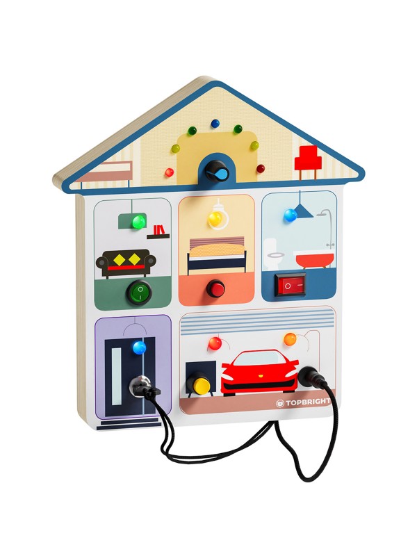 Busy board house - Topbright