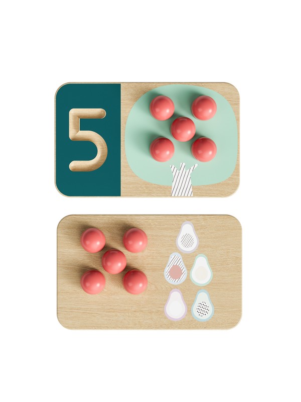 Fruit Tree Number Trainer - Topbright