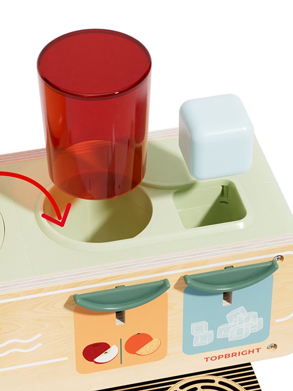 Topbright houten Juice Boutique