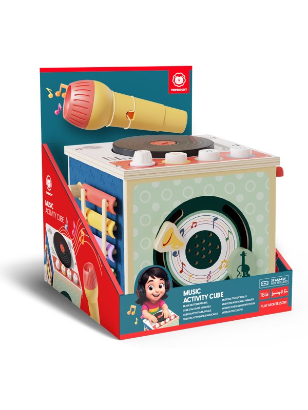 Music activity cube - Topbright