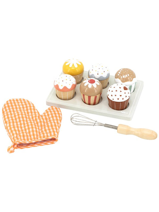 Houten cupcake set | Tryco