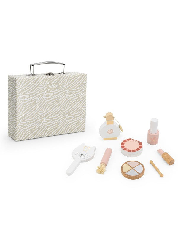 Houten make-up set | Tryco