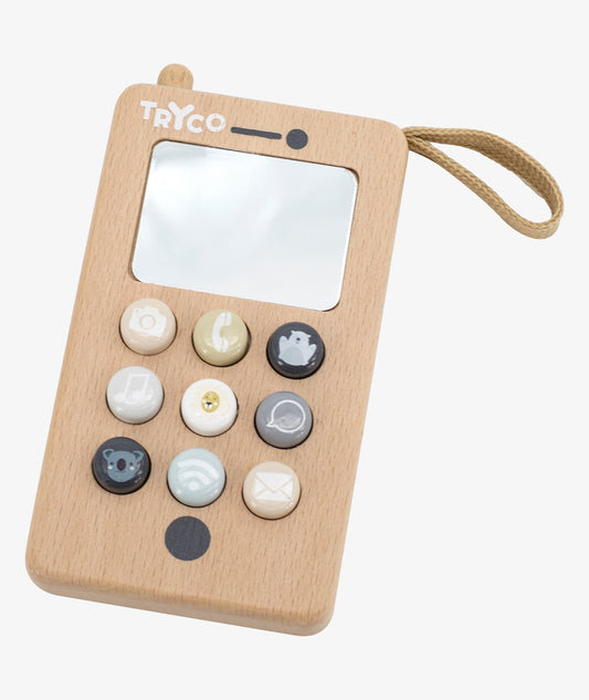 Houten telefoon | Tryco