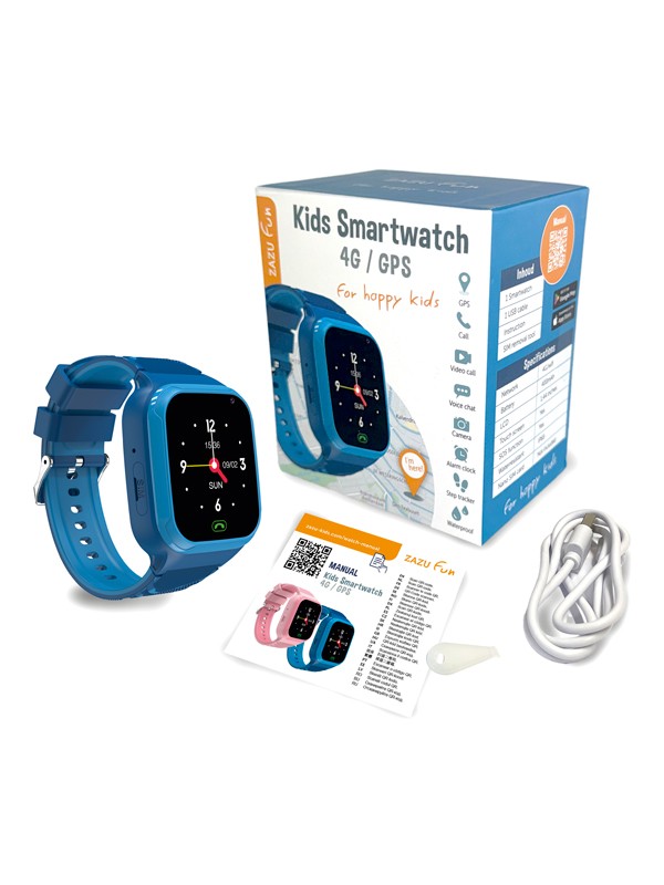 Zazu smartwatch blauw
